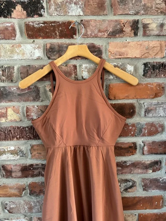 Prana Railay High Low Dress in Terracotta, XS - Picture 3 of 9
